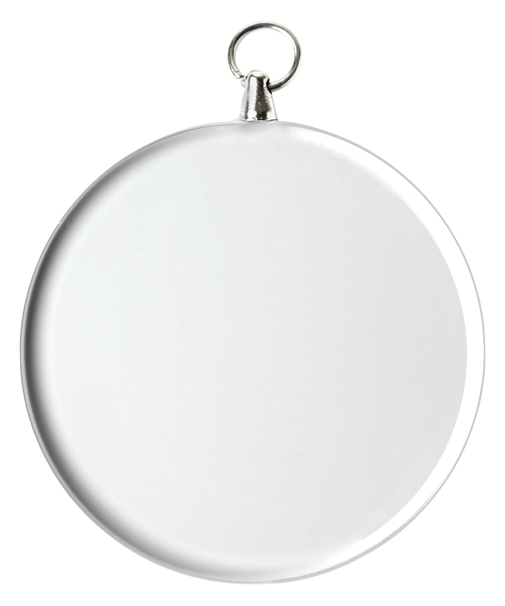 Round Glass Medallion